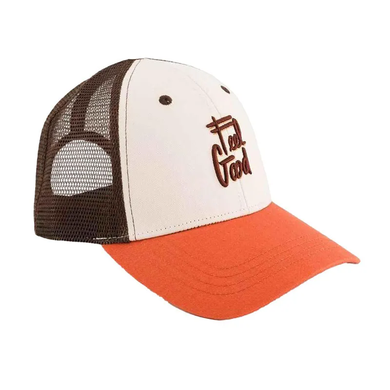 Casquette Enfant Feel Good - Orange/Marron-2