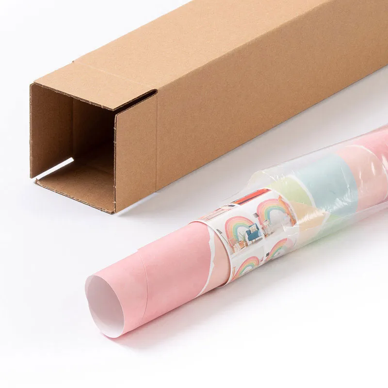 Papier peint préencollé - Arc-en-ciel Design Pastel-3