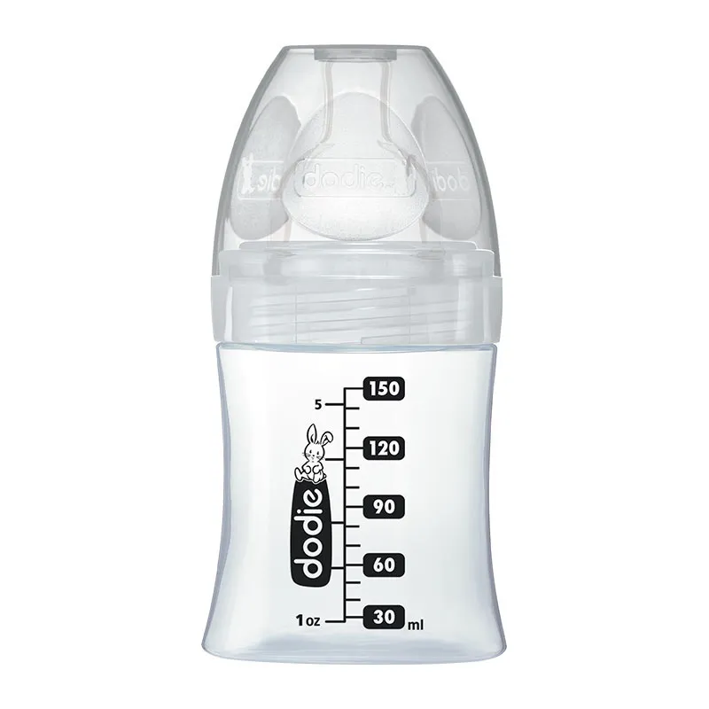 2 Bibs anti-coliq. Tétines plates Verre 150ml déb.1 Londres - 0m+-3