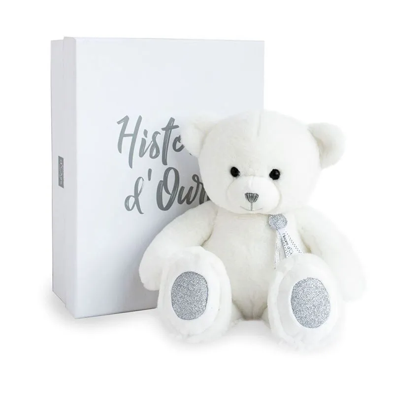 Peluche Charms Ours Blanc - 40cm-0