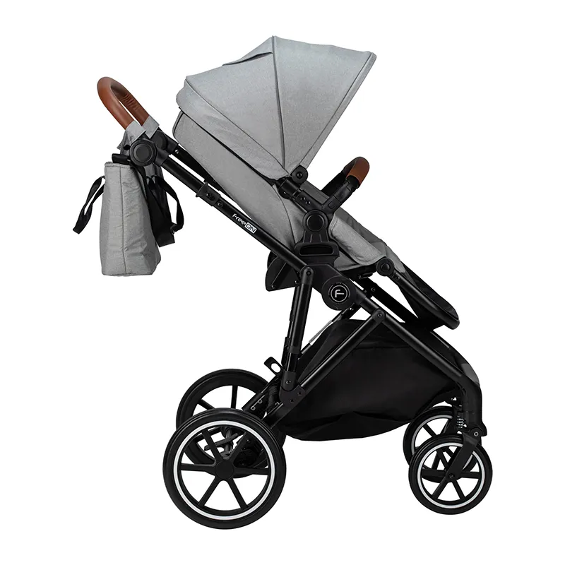 Trio Poussette Travel System Zen Deluxe Gris clair - 0m+-2