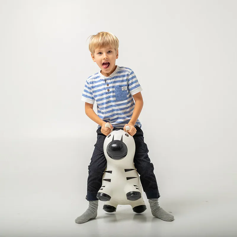 Zèbre sauteur Blanc/Noir - 12m+-2