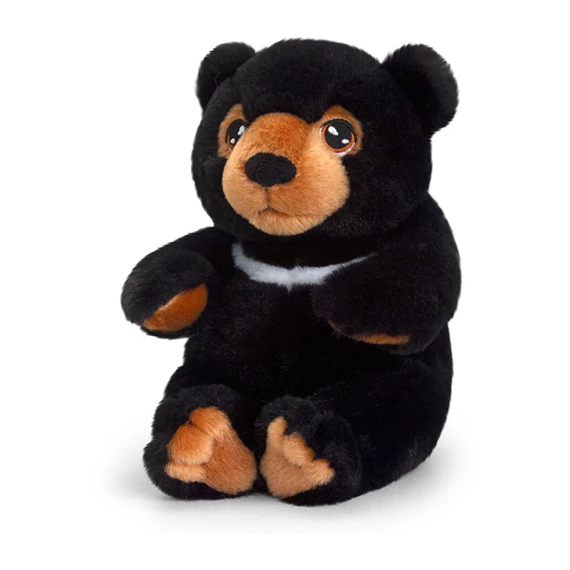 Peluche Ours noir d'Asie - 18cm-0