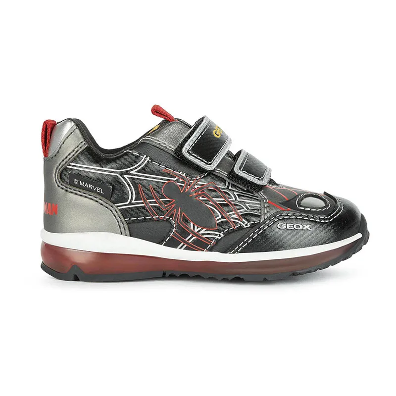 Sneakers lumineuses Todo Spiderman - Noir/Marron-1