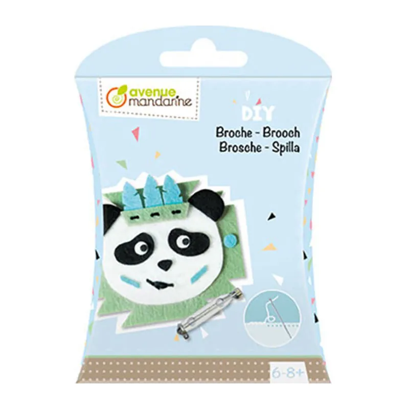 Kits créatifs Broche + Bracelet feutrine 30pcs - 6+ - CLAIREFONTAINE-1