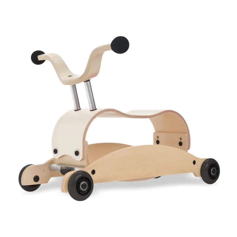 Porteur/Bascule 2en1 Mini Flip Blanc - 9m+-0