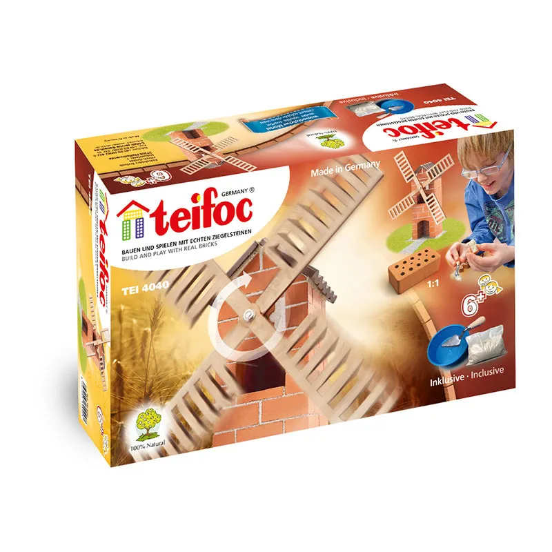 Jeu de construction Moulin à vent 100pcs - 6+-0