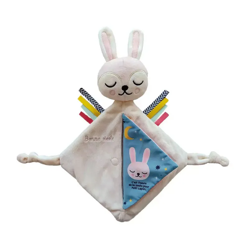 Livre tissu doudou Bonne sieste mon lapin - 12m+-0