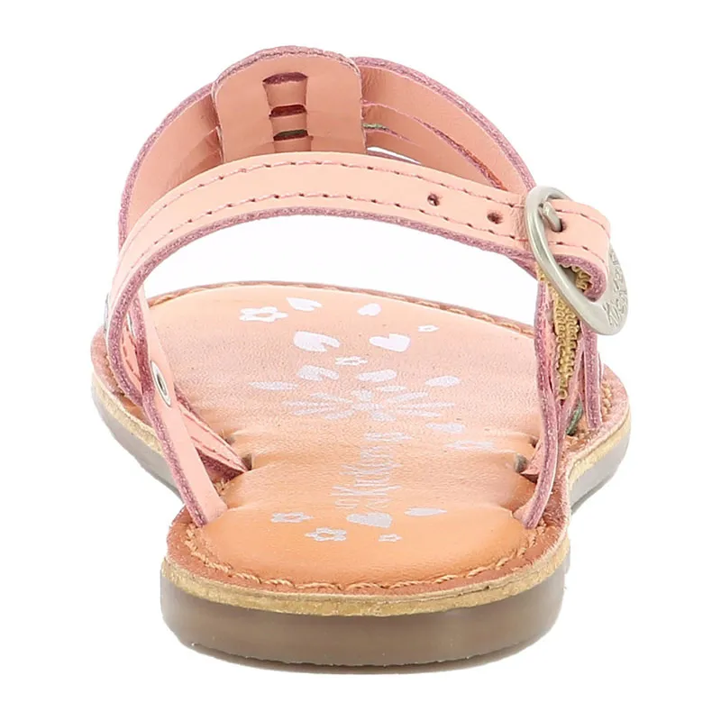 Sandales Dixon - Rose/Reptile/Tricolore-4