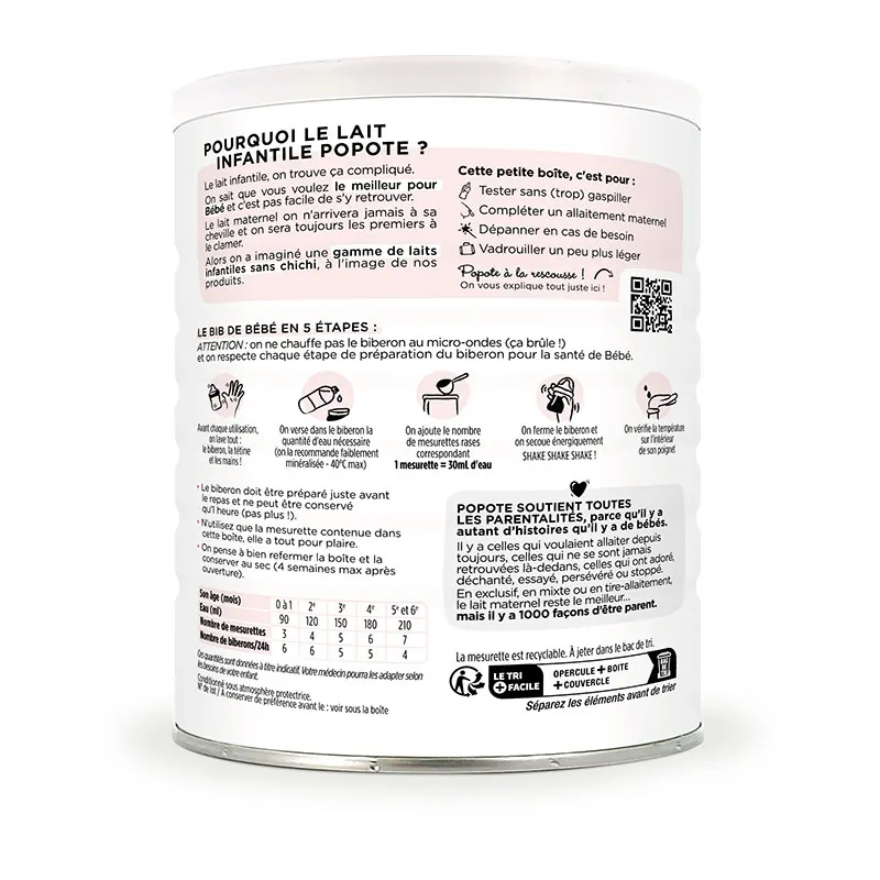 400g Lait infantile 1er âge BIO - 0-6m-2