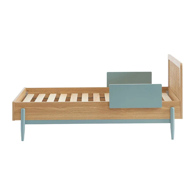 Lit bébé Pablo Bleu - 70x140cm-3