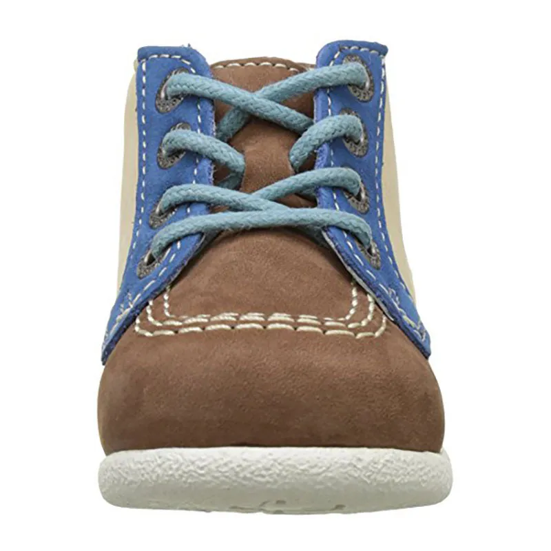 Bottillons Babystan - Beige/Bleu-2