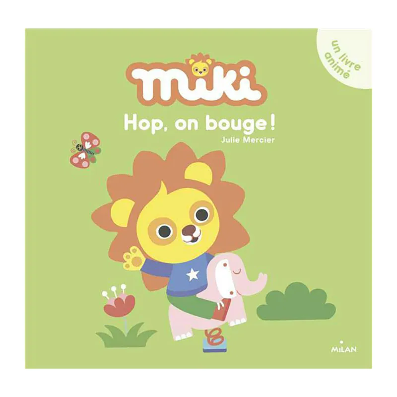 Livre animé Miki Hop, on bouge - 0m+-0