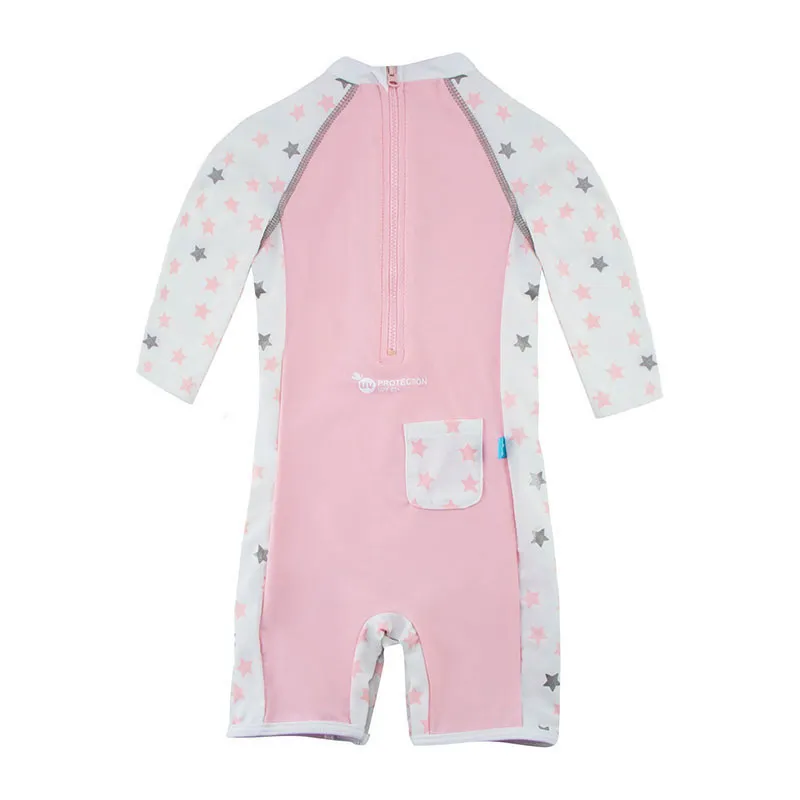 Combi M3/4 Anti-UV Rose - Ma Petite Etoile - ELLY LA FRIPOUILLE-1