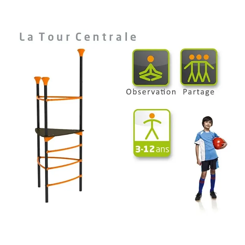 Structure de jeux Evo 6 Agrès - 3+-6