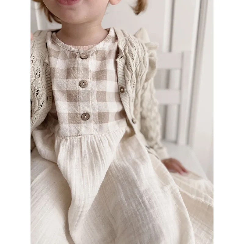 Robe SM barboteuse Elodie - Beige-1