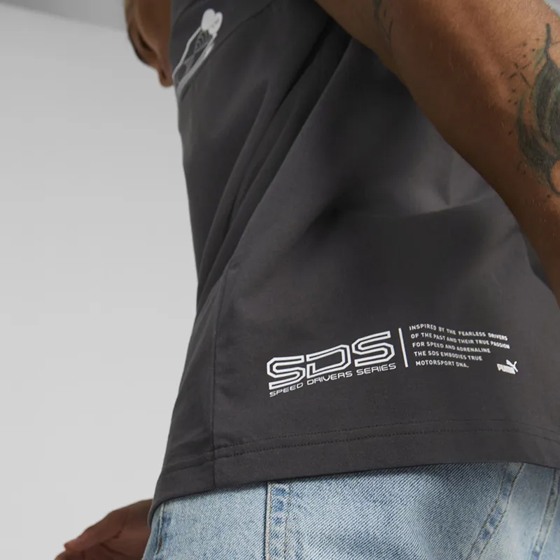 T-shirt Homme Mercedes AMG Petronas F1 Puma - Noir-6
