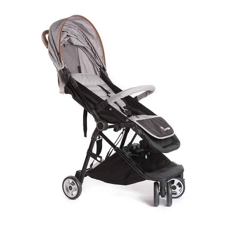 Poussette Genius ultra-compacte Gris clair - 47x43x23cm-9