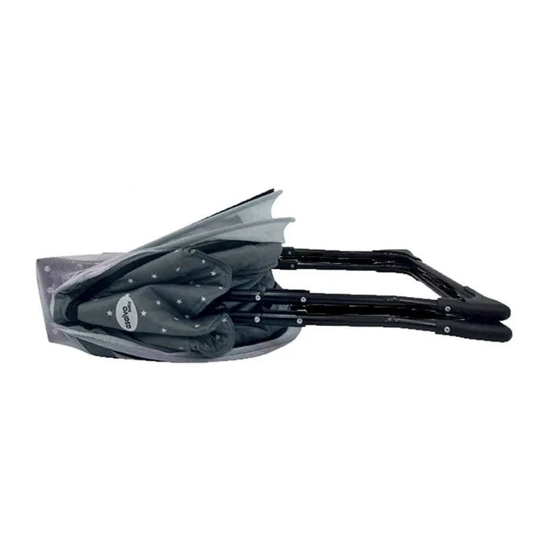 Mini Berceau Compacte Gris - 0m+-1