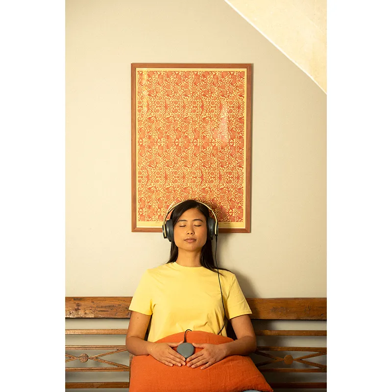 Morphée Zen Galet anti-stress + écouteurs - 12+-7