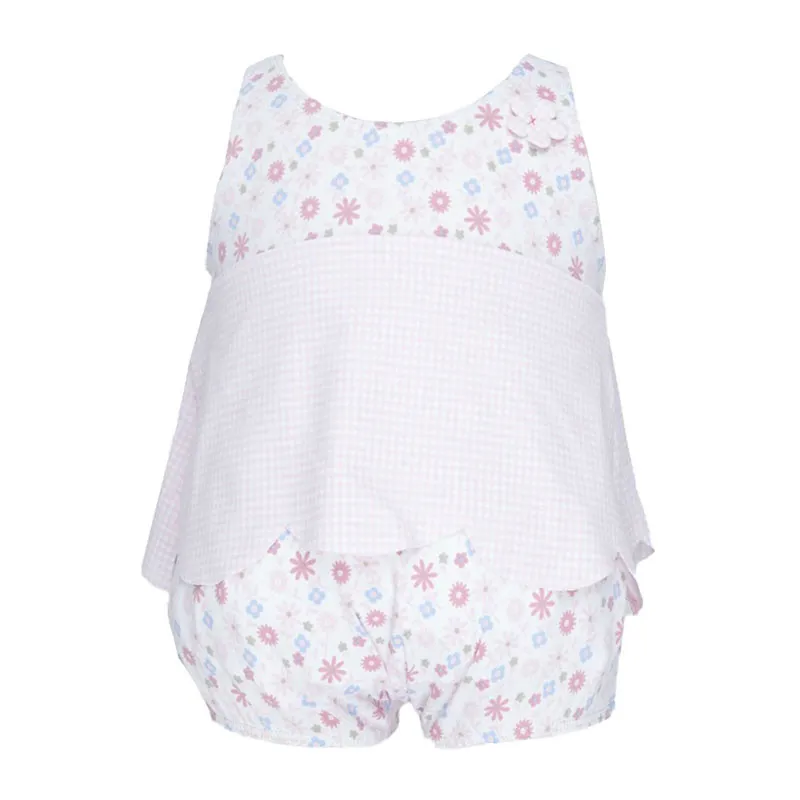 Maillot de bain Vichy - Rose-0