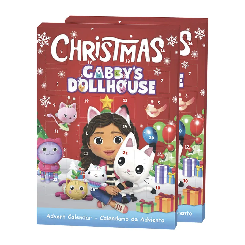 2 Calendriers de l'Avent Gabby's - Chocolat 65g-0