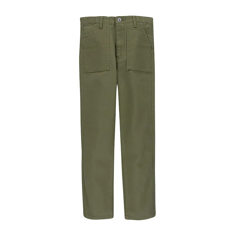 Pantalon Ribcage Utility Junior - Loden green-0