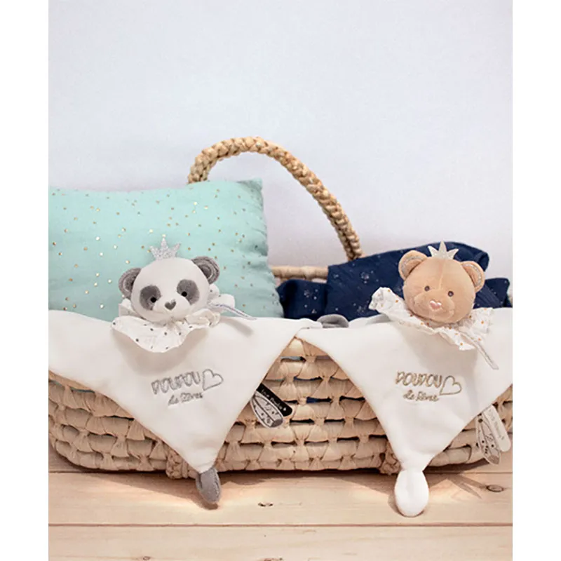 Doudou plat Panda Attrape-rêves - 18x18cm-5