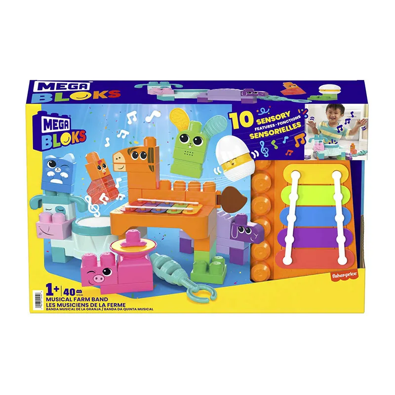 Orchestre de la ferme Mega Bloks - 12m+-3