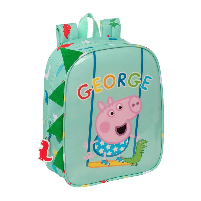 Mini sac à dos Peppa Pig George - 27cm-0