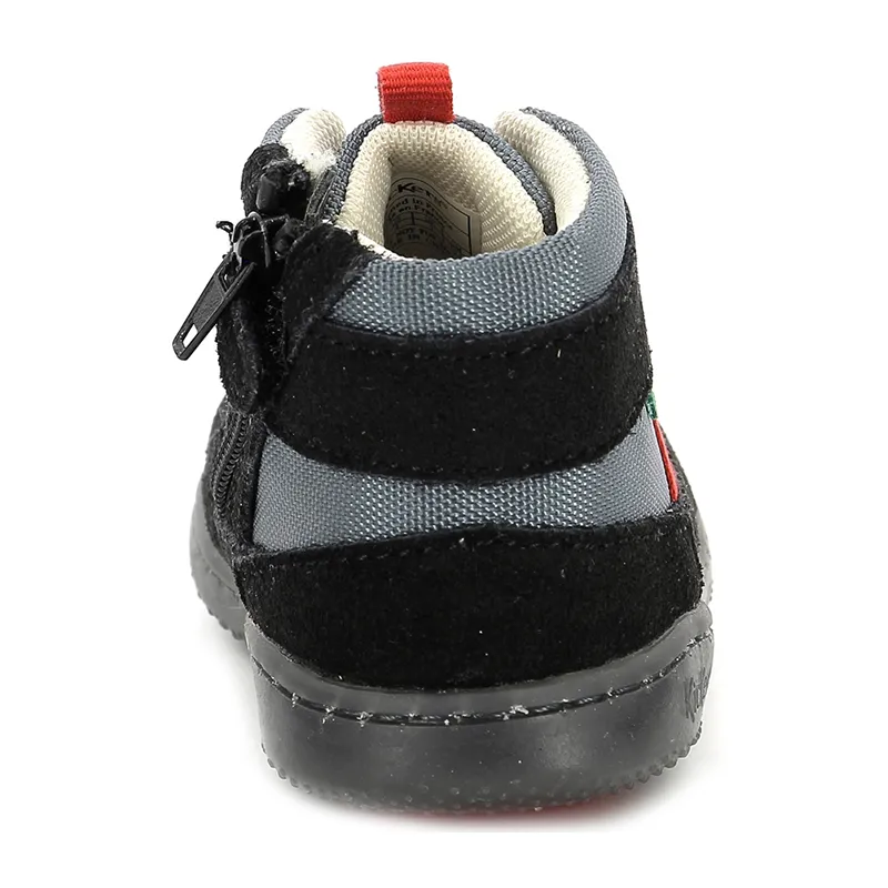 Bottillons Kickbubblo - Noir/Rouge-4