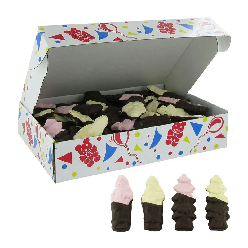 Guimauves de Noël mi-chocolatées - 1kg-0