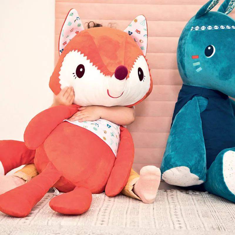 Grande peluche Marius le rhinocéros 90cm - 9m+-1