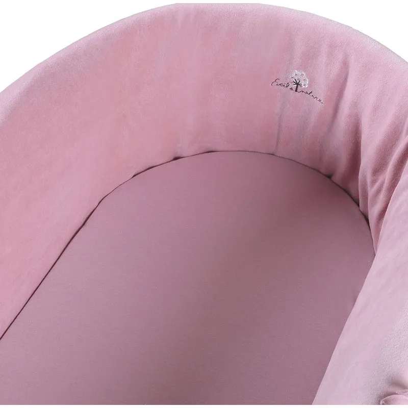 Couffin Coton BIO Bois de rose - 30x75cm-2