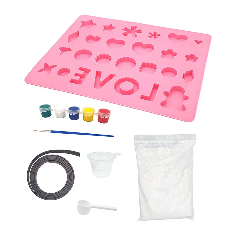 Kit créatif Mon atelier magnet - Plâtre-0