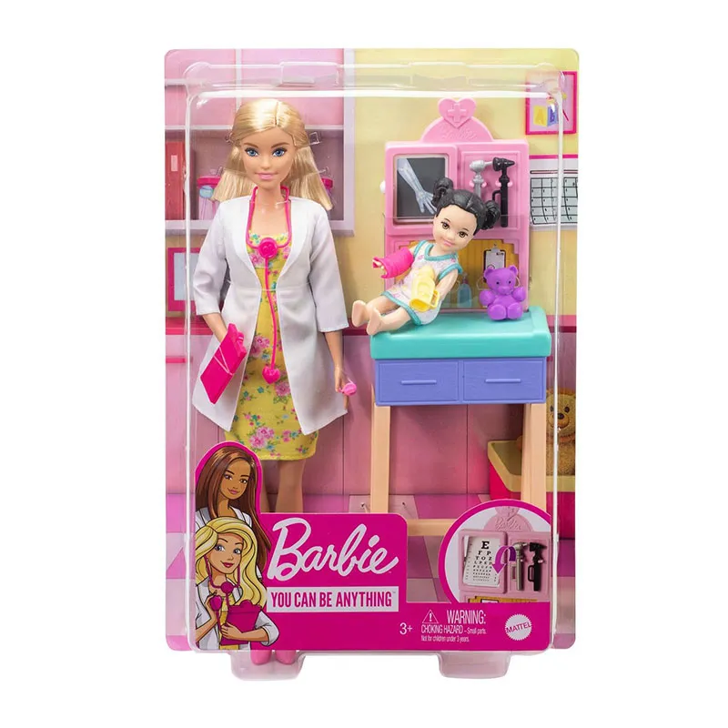 Coffret Barbie docteure - 3+-4