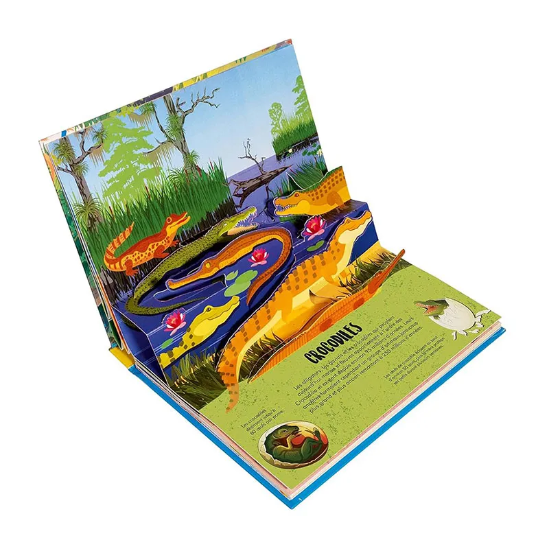 Livre Pop-Up Dinosaures Vivants - 6+-3