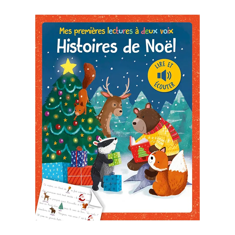 Livre + audio Histoires de Noël - 24m+-0