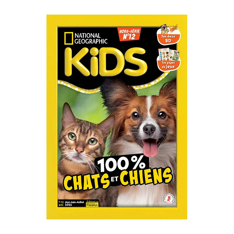 Abo.1an National Geographic Kids + 2 HS 14n° - 7-12+-2
