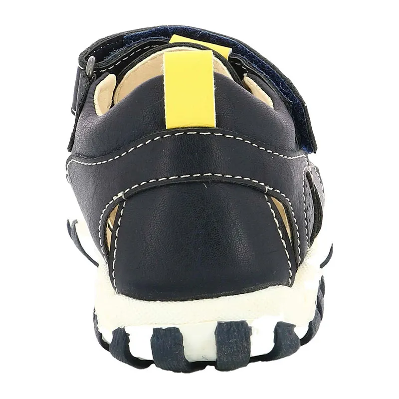 Sandales Enfant Toppo Mod 8 - Marine/Jaune-2