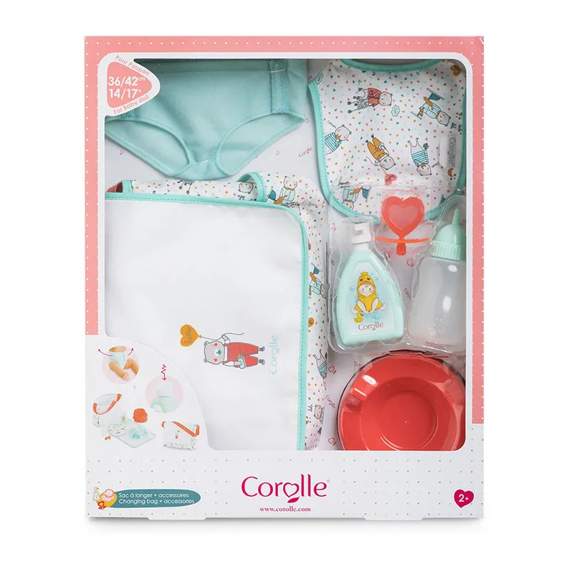 Sac à Langer + Accessoires poupon 36-42cm - 24m+-6