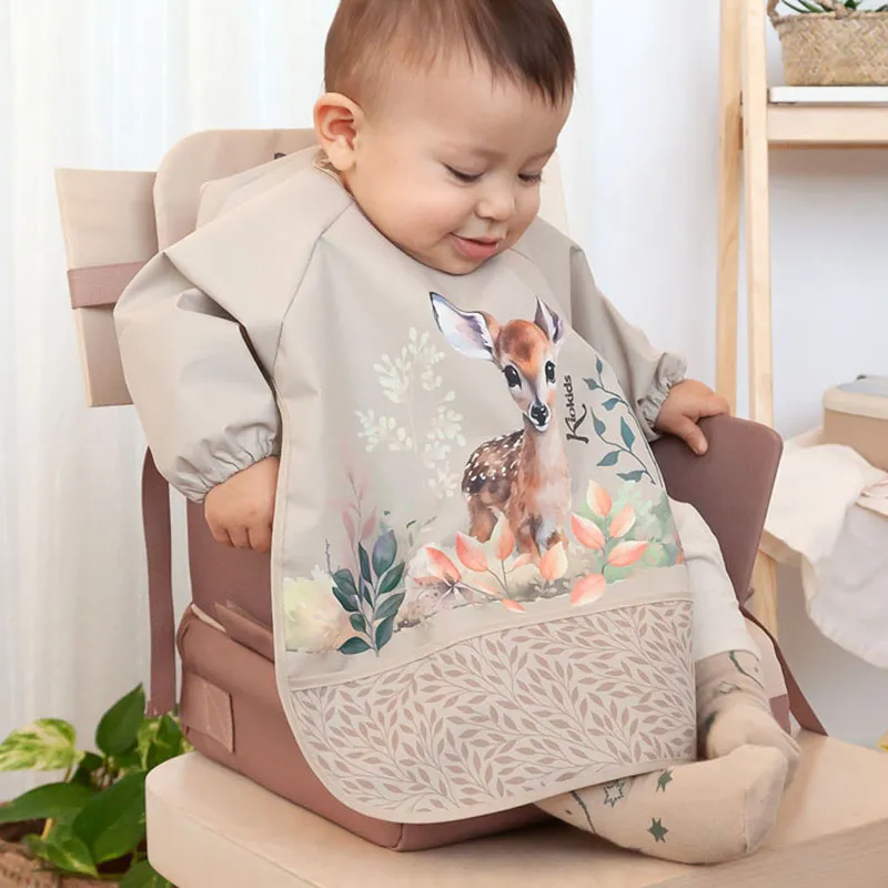 Bavoir imperméable - Beige-1