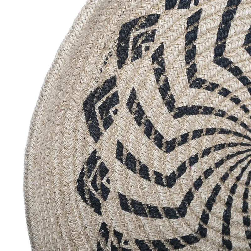 Décoration murale en jute - 2pcs-4