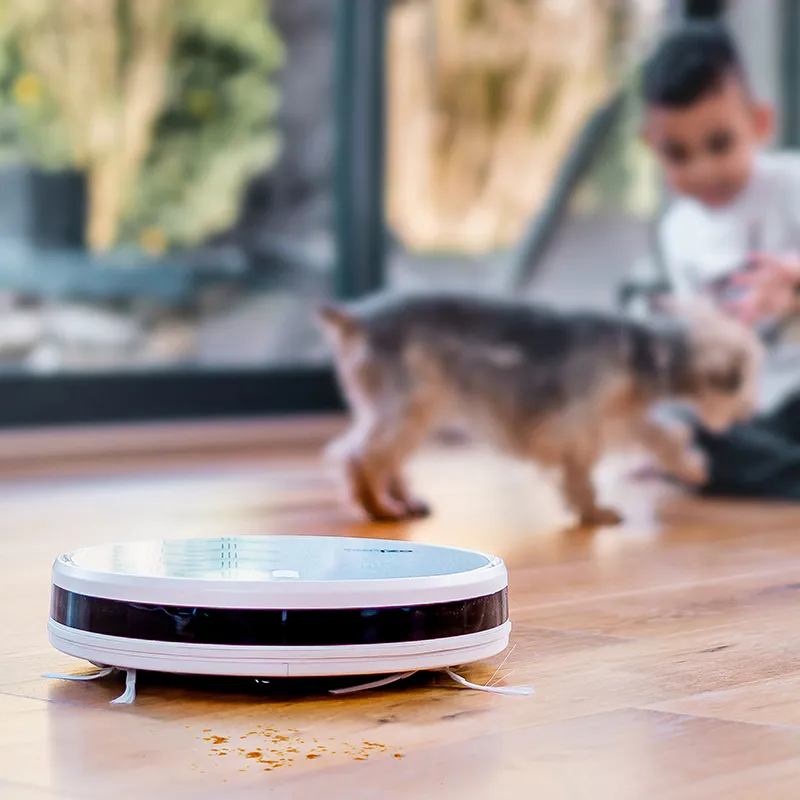 Robot aspirateur laveur Connecté Xpert S250 Animal-8