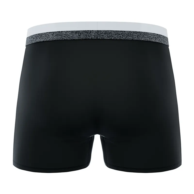 3 Boxers Homme Dynamique - Noir/Jaune/Bleu/Orange-2