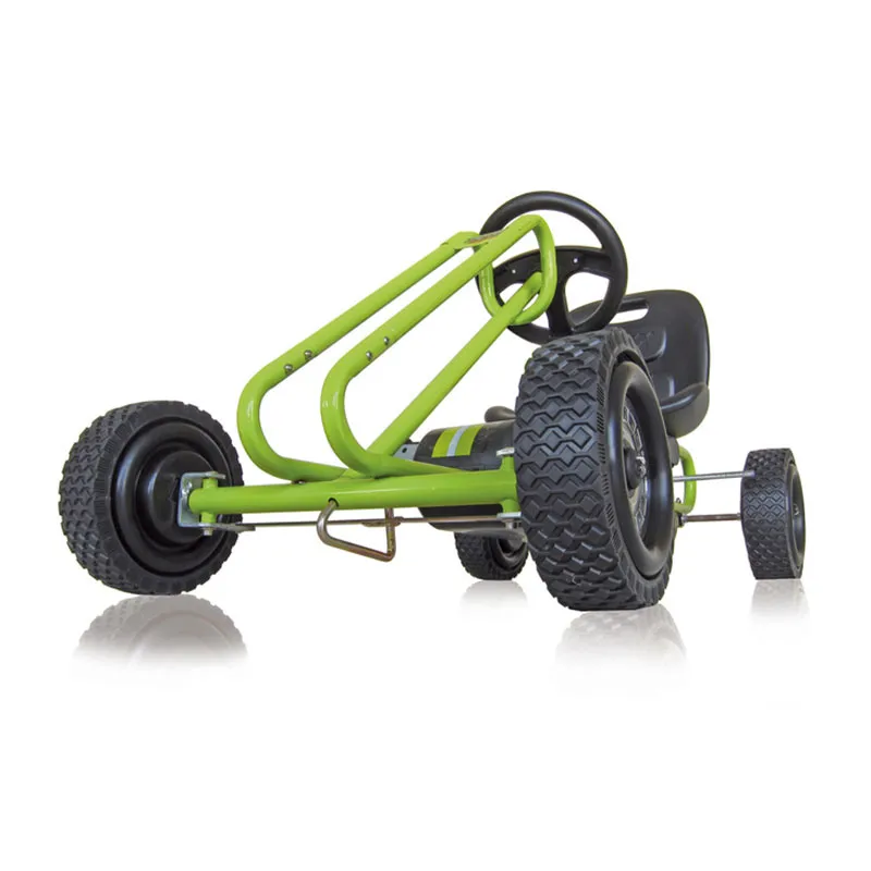 Voiture à pédales Lightning Vert - 36m+-4