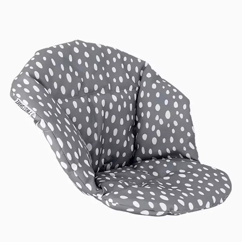Chaise haute évolutive + Coussin Gris - 6m+-8