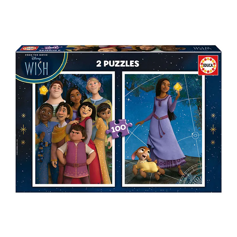 2 Puzzles Wish 2x100pcs - 6+-0