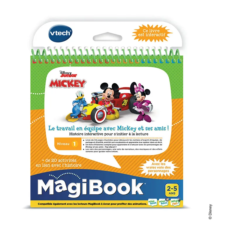 MagiBook Le travail en équipe avec Mickey et ses amis - 24m+-0