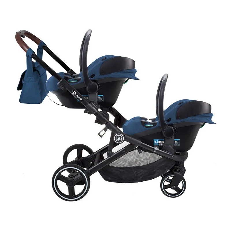 2 Siège-auto i-Size iTravel XP 40-87cm pour Twinner - Bleu-1
